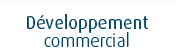 Développement commercial